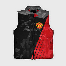 Женский жилет FC Manchester United: Abstract, цвет: 3D-красный