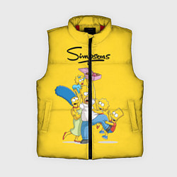 Женский жилет Simpsons Family, цвет: 3D-красный