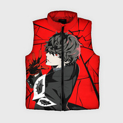 Женский жилет Persona 5, цвет: 3D-красный