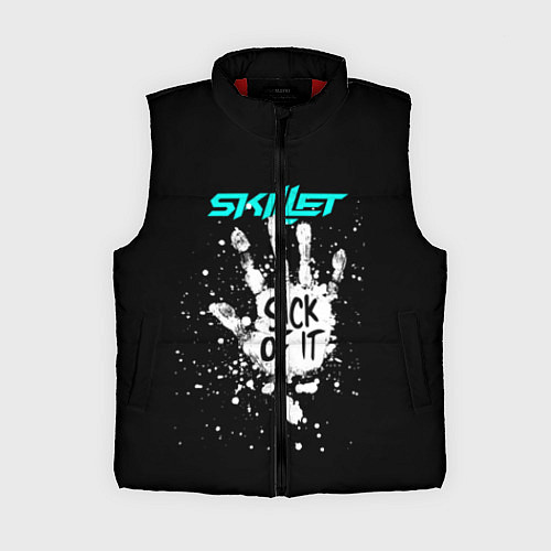 Женский жилет Skillet: Sick of it / 3D-Красный – фото 1