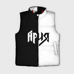 Женский жилет Ария Ч/Б, цвет: 3D-красный