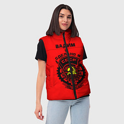 Женский жилет Вадим: сделано в СССР, цвет: 3D-черный — фото 2