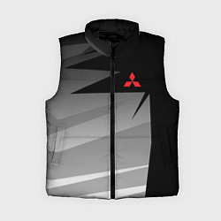 Женский жилет MITSUBISHI SPORT, цвет: 3D-черный