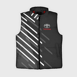 Женский жилет Toyota: White Rays, цвет: 3D-красный