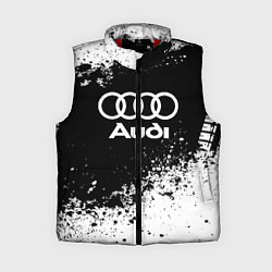 Женский жилет Audi: Black Spray