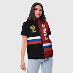 Женский жилет Moscow, Russia, цвет: 3D-светло-серый — фото 2