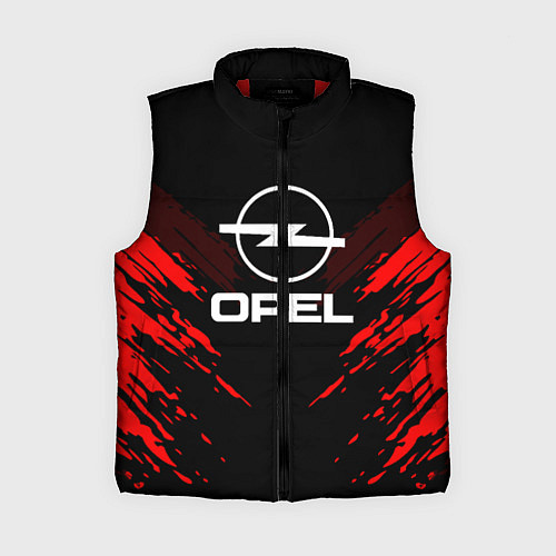 Женский жилет Opel: Red Anger / 3D-Красный – фото 1