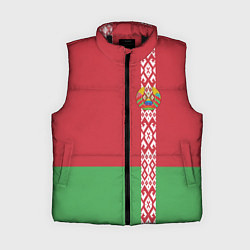 Женский жилет Беларусь, цвет: 3D-черный
