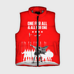 Женский жилет One for all & all for one, цвет: 3D-светло-серый