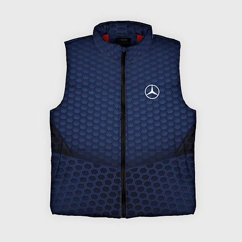 Женский жилет Mercedes: Sport Motors / 3D-Красный – фото 1