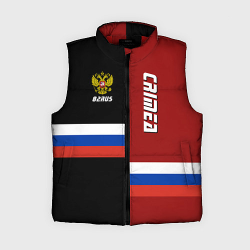 Женский жилет Crimea, Russia / 3D-Красный – фото 1
