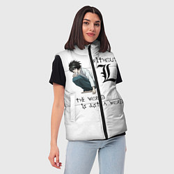 Женский жилет Without L pose, цвет: 3D-светло-серый — фото 2