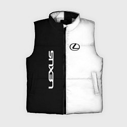 Женский жилет Lexus: Black & White, цвет: 3D-светло-серый