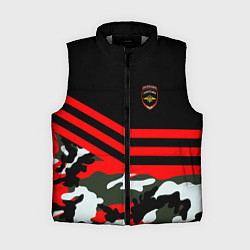 Женский жилет Полиция: Камуфляж, цвет: 3D-светло-серый