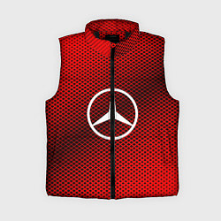 Женский жилет Mercedes: Red Carbon