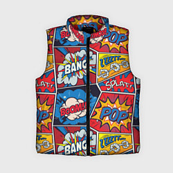 Женский жилет Pop art pattern
