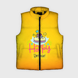 Женский жилет Happy Birthday