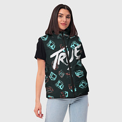 Женский жилет Avicii: True, цвет: 3D-красный — фото 2