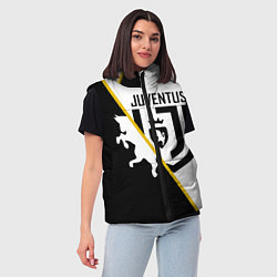 Женский жилет FC Juventus: Football Point, цвет: 3D-красный — фото 2