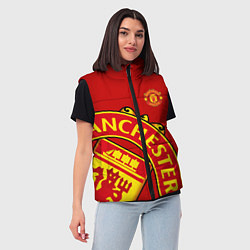 Женский жилет FC Man United: Red Exclusive, цвет: 3D-черный — фото 2