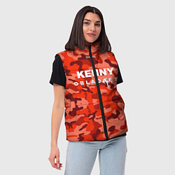 Женский жилет Kenny: Obladaet Camo, цвет: 3D-черный — фото 2