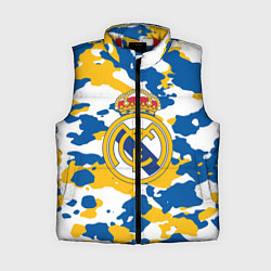 Женский жилет Real Madrid: Camo, цвет: 3D-красный
