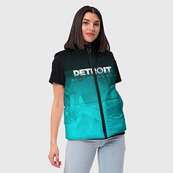 Женский жилет Detroit: Become Human, цвет: 3D-черный — фото 2