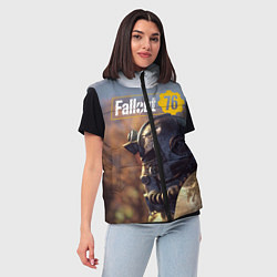 Женский жилет Fallout 76, цвет: 3D-красный — фото 2