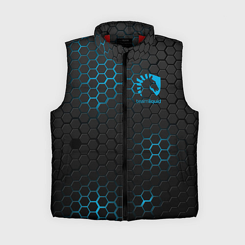 Женский жилет Team Liquid: Carbon Style / 3D-Красный – фото 1