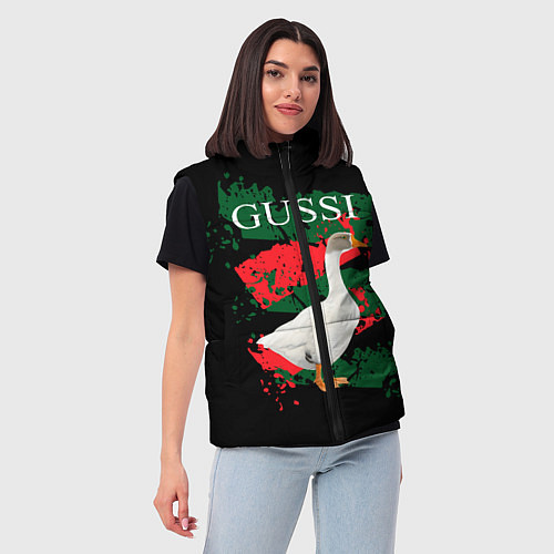 Женский жилет GUSSI Hype / 3D-Светло-серый – фото 3