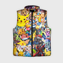 Женский жилет Pokemon Bombing, цвет: 3D-красный