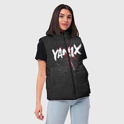 Женский жилет YANIX: Black Side, цвет: 3D-светло-серый — фото 2