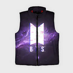 Женский жилет BTS: Violet Space, цвет: 3D-красный