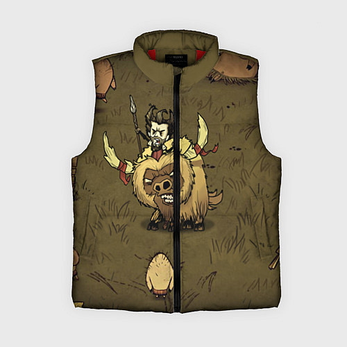 Женский жилет Wild Wilson / 3D-Красный – фото 1