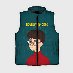 Женский жилет Boulevard Depo, цвет: 3D-красный