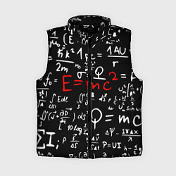 Женский жилет E=mc2: Black Style, цвет: 3D-черный