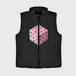 Женский жилет Black Pink Cube