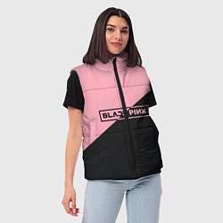 Женский жилет Black Pink, цвет: 3D-светло-серый — фото 2