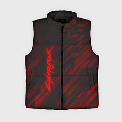 Женский жилет Cyberpunk 2077: Red Breaks, цвет: 3D-черный
