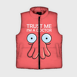 Женский жилет Trust Me I'm a Doctor, цвет: 3D-красный