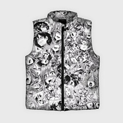 Женский жилет Manga Ahegao, цвет: 3D-светло-серый
