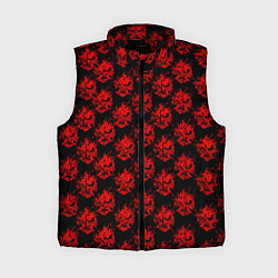 Женский жилет Cyberpunk 2077: Samurai Pattern