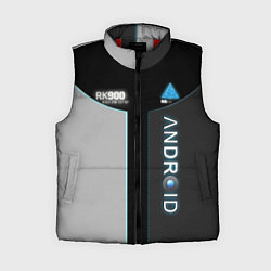 Женский жилет Detroit: Android RK900, цвет: 3D-красный