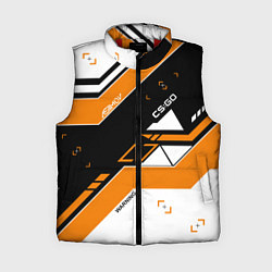 Женский жилет CS:GO Asiimov Inverted, цвет: 3D-красный