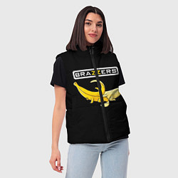 Женский жилет Brazzers: Black Banana, цвет: 3D-светло-серый — фото 2