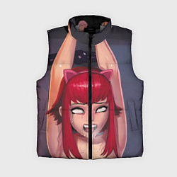 Женский жилет Ahegao, цвет: 3D-светло-серый