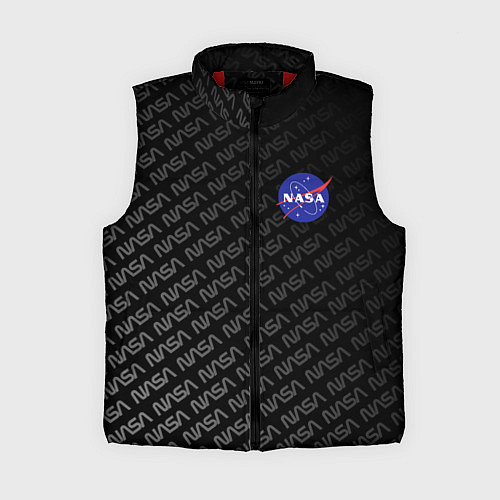 Женский жилет NASA: Dark Space / 3D-Красный – фото 1