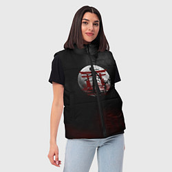 Женский жилет Бездомный Бог, цвет: 3D-красный — фото 2