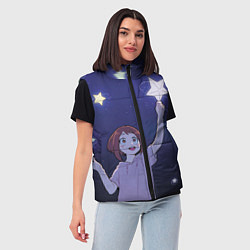 Женский жилет Звезда, цвет: 3D-светло-серый — фото 2