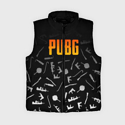 Женский жилет PUBG Master, цвет: 3D-черный